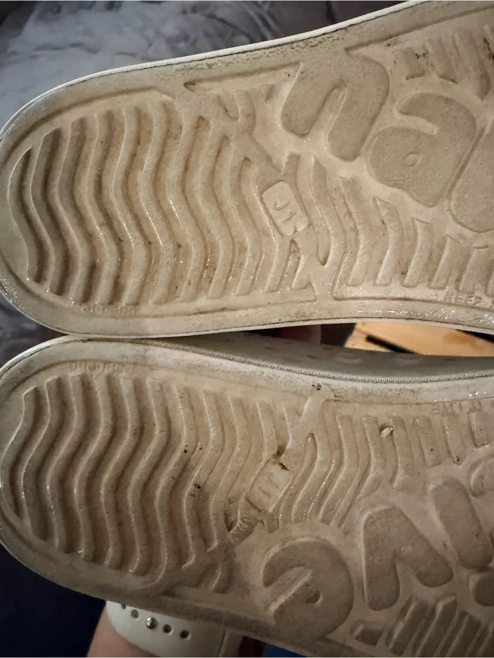 Kids White Native Slip On Shoes